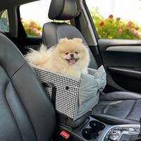 Coussin de voyage universel pour animaux de compagnie, lit de console pour voiture, petit chien, chat, coussin de sécurité pour véhicule, lit doux et confortable, accessoire de voyage