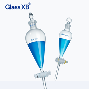 กรวยแก้วทนความร้อนสูง60-2000มล. กรวยแยกทรงลูกแพร์ - Product Image 1