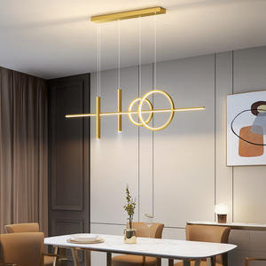Restaurant Lustre Moderne Simple Créatif Long Salle À Manger bar Nordic Light Luxe Ciel <span class=keywords><strong>Étoilé</strong></span> <span class=keywords><strong>Plafond</strong></span> Plein d'Étoiles Lampes - Product Image 3