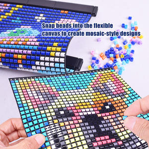 Perles de fusion colorées de 5 mm, très vendues, 100 pièces pour les kits d'artisanat pour enfants, jouets éducatifs DIY, cadeau personnalisé pour enfants, fabriqué en PE - Product Image 4