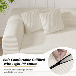 Ensemble de canapé modulaire sectionnel, canapé-lit moderne avec cadre en métal, fonction de massage, siège profond, canapé rembourré pour appartement, utilisation hôtelière - Product Image 5