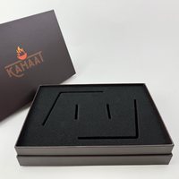 Zweiteilige Geschenkbox mit abnehmbarem Deckel, starre Aufbaubox, Schulter-/Nacken-Tragegriff, abnehmbares Deckel, Schaumstoffeinlage