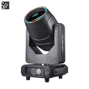 Luz de cabeza móvil Sharpy Beam de 295W con lente de apertura de haz, luz de escenario para DJ, club, bar, iluminación Sharpy - Product Image 3