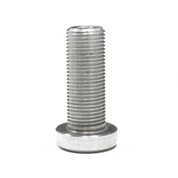 Baut Titanium GR5 M8*30mm Berkualitas Tinggi Kepala Bulat Hex Socket Hollow Bolts Harga Pabrik Sekrup Allen Kepala Tipis Datar