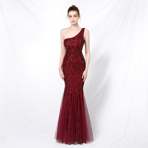 16552 # Female fata sogno Socialite festa abito da sera Sexy lungo dimagrante Toast abito sposa - Product Image 5