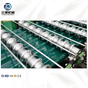 Máquina Popular Totalmente Automática para Fabricar Láminas de Techo Trapezoidales y Glaseadas, Máquina Formadora de Tejas de Tres Capas - Product Image 3