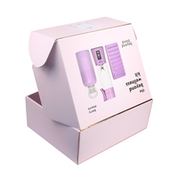 Boîtes d'expédition personnalisées écologiques pour produits de beauté, boîtes d'expédition en papier pour soins personnels