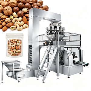 Machine d'emballage Doypack pour aliments pour animaux de compagnie, céréales, chocolat, haricots, feuilles de thé, chips, pop-corn, snacks, aliments surgelés, sachets préformés et pochettes verticales - Product Image 1