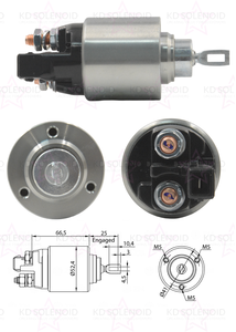 Solenoide KD <span class=keywords><strong>de</strong></span> Alta Calidad en Starter Auto Parts ZM7-381, Interruptor Solenoide <span class=keywords><strong>de</strong></span> 12V para AUDI, BMW, SEAT, SKODA, VOLKSWAGEN - Product Image 2