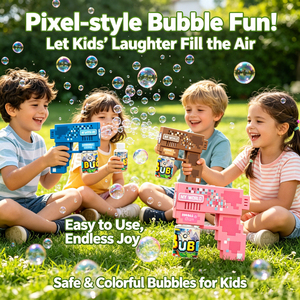 Pistola de Burbujas de Plástico con Diseño de Mi Mundo, Pistola de Burbujas Eléctrica Automática con Solución para Burbujas, Juguete para Niños Unisex - Product Image 4