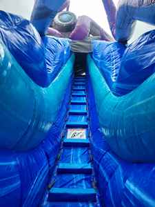 屋外インフレータブルゲームインフレータブルフローティングウォータースライドインフレータブルウォータースライド - Product Image 5