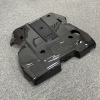 Cache-Moteur en Fibre de Carbone MRD pour Infiniti G37 G37S Q50 FX50 VQ37 3.7T Toutes Années, Nid d'Abeille Standard