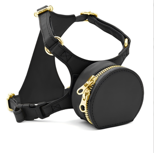 बिल्ली के छोटे कुत्ते के लिए पट्टा के साथ पालतू बैकपैक हार्नेस के लिए प्रशिक्षण लीड लीश के साथ पालतू जानवर का उपयोग - Product Image 2