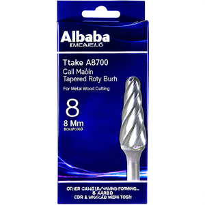 ดอกกัดทรงบอลโนสแบบเรียว รุ่น Ab8700 ขนาด 8 มม. ทำจากโซลิดคาร์ไบด์ สำหรับตัดโลหะและไม้ - Product Image 2