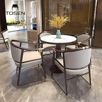 Tables et chaises personnalisées pour hôtels et restaurants, zones de repos haut de gamme, salles de négociation, fauteuils