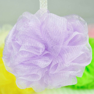 Nylon Bath Sponge Random Color Exfoliating Shower Tool For Bath - Product Image 2