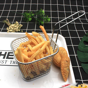Cesta de Acero Inoxidable para Freír <span class=keywords><strong>Papas</strong></span> <span class=keywords><strong>Fritas</strong></span>, Multifuncional y Ecológica para la Cocina del Hogar - Product Image 6