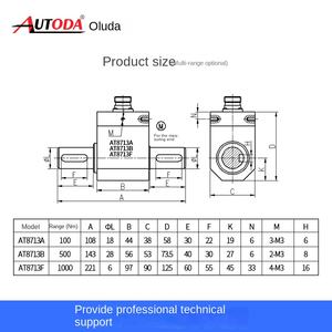 Ouluda AT8713 Dynamische koppel sensor test: aanspankracht, rotatiekracht, positieve en negatieve kracht, twee richtingen, koppelwaarde - Product Image 5