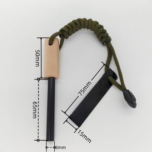 Nature Hand Cut Firestarter Fatwood Sticks Campfire <span class=keywords><strong>Ferrocerium</strong></span> Feuerstarter Kit - Product Image 3