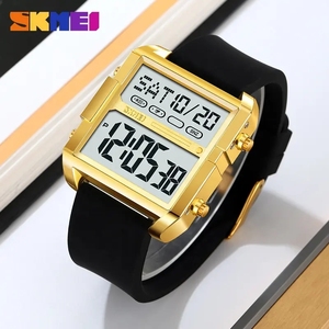 SKMEI 2246 quadrante quadrato Relogio mascolino Display a LED allarme <span class=keywords><strong>da</strong></span> uomo orologi impermeabili elettronici moda orologi <span class=keywords><strong>da</strong></span> <span class=keywords><strong>polso</strong></span> digitali <span class=keywords><strong>da</strong></span> uomo - Product Image 1