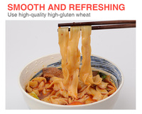 Chinese Noodle Wholesale OEM Manufacturer Healthy Sliced Noodle