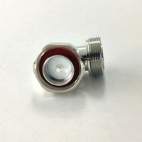 Adaptateur de connecteur coaxial RF étanche, mâle 7/16 DIN vers femelle 7/16 DIN, prise jack à angle droit