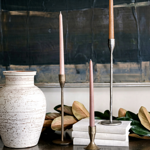 Support de bougie conique en métal haut de gamme, bougeoir décoratif haut pour table, maison, mariage, salle à manger, centre de table - Product Image 1