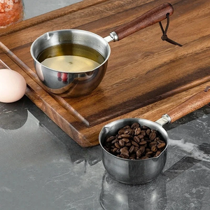 Paslanmaz Çelik DIY Kek Aletleri Kokulu Mum Sabun Sürahisi 150/300/400/500ml Boyutlarında El Yapımı Tereyağı Isıtıcı Kahve Aletleri - Product Image 6