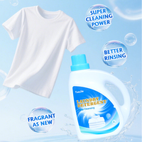 Lessive en poudre à prix compétitif, fabricant OEM chinois, étiquette privée personnalisée, lessive pour vêtements 2L