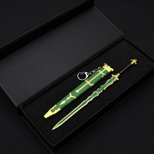Destin/séjour nuit ame-no-Murakumo Miniature épée porte-clés 22cm plein métal Anime artisanat jouet accessoire en vrac Anime porte-clés - Product Image 5