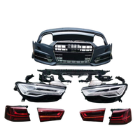 Untuk Modifikasi dan Peningkatan Audi A6L Generasi ke-15 menjadi A6L Generasi ke-17 dengan Kit Bumper Depan dan Belakang C7PA