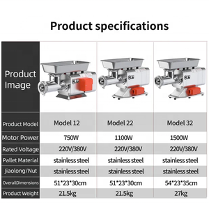 <span class=keywords><strong>Picadora</strong></span> de Carne de Acero Inoxidable, Venta Directa de Fábrica, <span class=keywords><strong>Picadora</strong></span>/Moledora de Carne de Acero Inoxidable de Alta Potencia para Uso Comercial 12/22/32 - Product Image 6