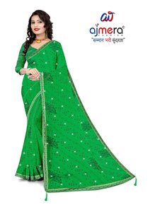Saris élégants de créateur pour femmes, style tendance avec confort premium, séchage rapide, protection solaire, pour le bureau, le quotidien, les fêtes et les occasions festives - Product Image 2