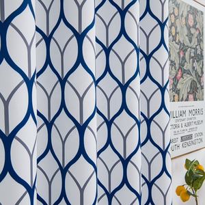 ผ้าม่านกันแสงแดดสำหรับหน้าต่างพรีเมี่ยม, ผ้าม่านห้องนั่งเล่นพิมพ์โลโก้3D ผ้าม่านกันแสงแดดห้องนอน - Product Image 6