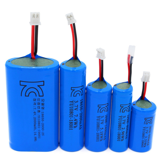 KC 16340 14500 21700 32650 14250 14430 3.7V 7.4V 11.1V 14.8V 12.8V Lithium Ion Battery Pack