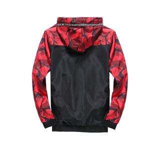 <strong>Men</strong> Female <strong>Camo</strong> Windbreaker Sports <strong>Jacket</strong> Nylon for <strong>Men</strong> Fashion <strong>Jackets</strong> With Hoodie for Spring Autumn - Product Image 5