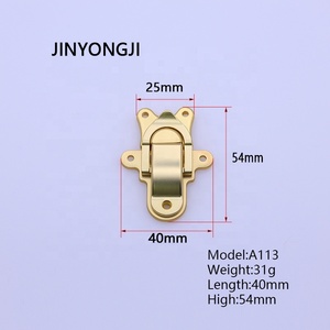 Ban Đầu Cổ Điển Thân Cây Nhỏ Phần Cứng Brass Chốt Cho Hành Lý Túi Xách Hợp Kim Gỗ Khóa Hộp Ổ Khóa Các Bộ Phận Phụ Kiện - Product Image 2