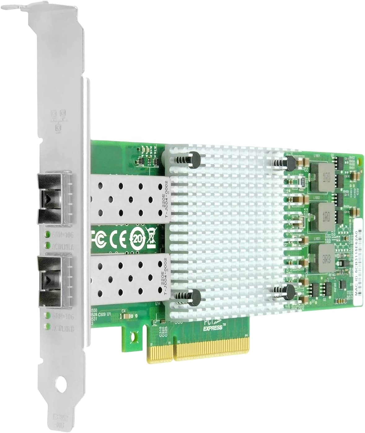 LREC9812BF-2SFP + сетевую карту зарядное устройство с двумя портами Gigabit на основе intel X710; Смарт-карты Поддержка Windows сервер/Linux VMware
