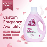 Adoucissant textile à parfum longue durée, prix d'usine, étiquette privée personnalisée, 1L 2L 3L, détergent liquide pour la lessive