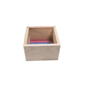 Caja organizadora de escritorio de madera con compartimento para tiza, para uso en aulas y oficinas, forma rectangular, montaje en mesa - Product Image 5