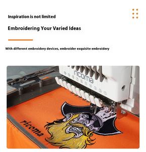 Máquina de Bordar Computarizada <span class=keywords><strong>Ricoma</strong></span> de un Cabezal y 10 Agujas para el Hogar Equipo de Bordado de Cuentas Totalmente Automático de Fabricante - Product Image 5