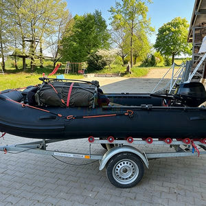 Bateau pneumatique en PVC pliable, bateau de pêche léger, yacht sportif, bateau pneumatique en aluminium pour la pêche en mer, le surf, vente chaude - Product Image 6