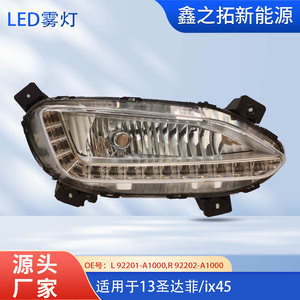 ไฟตัดหมอกหน้า LED รุ่น 92201-A1000 สำหรับฮุนได ซานตาเฟ IX45 ปี 2013-2016 อะไหล่ทดแทน - Product Image 5