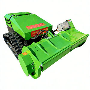 Débroussailleuse électrique télécommandée entièrement automatique sur chenilles 72V 4000W 196 Cc, type mini-moto à essence rechargeable, 1 mètre 4000 Watts - Product Image 2