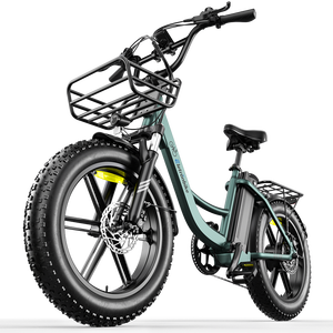 Vélo <span class=keywords><strong>Électrique</strong></span> Urbain 250W à Livraison Rapide, Pneus Larges 20x4.0, Vélo de Ville <span class=keywords><strong>Électrique</strong></span> pour <span class=keywords><strong>Adulte</strong></span>, Autonomie 100KM, Frein Hydraulique, Vélo <span class=keywords><strong>Électrique</strong></span> à Cadre Bas CE - Product Image 1