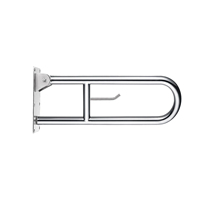 Barre d'appui pliable pour toilettes handicapées, poignées rabattables pour personnes handicapées, personnes âgées, femmes enceintes