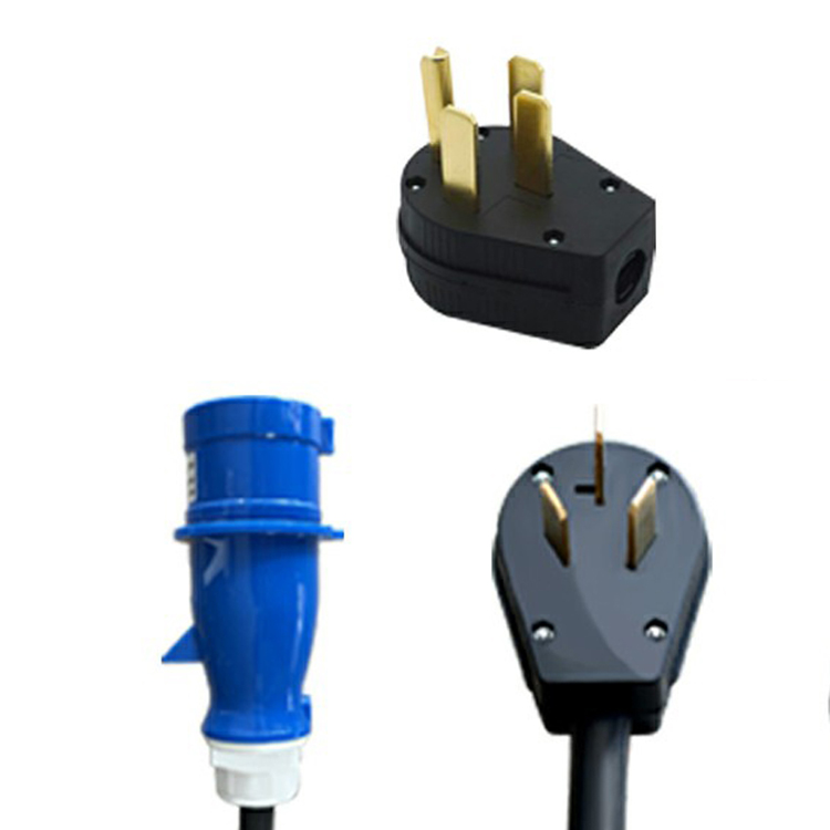 2A 250V 7кВт Водонепроницаемый IP55 Режим 2 Тип2 Портативный быстрый зарядное устройство для дома для электромобилей