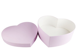 Các tông Mới Màu Hồng Valentine trái tim hộp hoa bao bì bán buôn Hộp Trái Tim cho hoa trái tim carton - Product Image 3