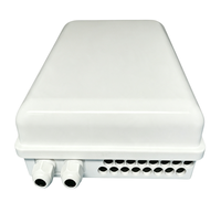 Boîtier de distribution de fibre optique carré 16 cœurs CAJA NAP FDB, boîtier de raccordement de fibre optique 16 cœurs, boîtier terminal pour FTTH