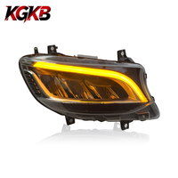 Ensemble de phares LED KGKB pour Benz Sprinter W907 2018-2023, mise à niveau haute performance, haute luminosité, robuste, plug and play, 12V